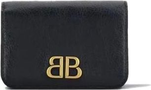 Balenciaga Wallets & Cardholders, female, Black, Size: ONE SIZE Lamb Leather Cardholder with Multiple Card Slots
