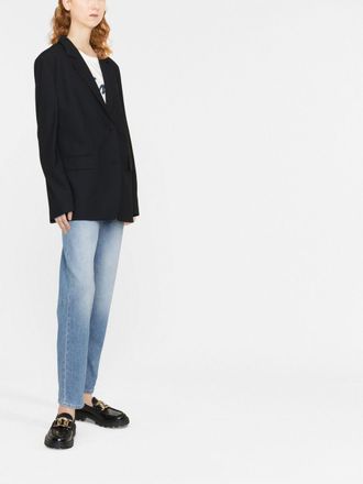 Closed Wool Blend Blazer - Black