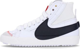 Nike Jumbo High-Top Sneakers - Dames - Fitnessschoenen - Wit - 36 EU - Leer - Fitness