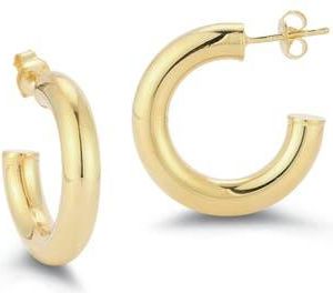 Glaze Jewelry Tube Hoop Earrings in Gold at Nordstrom Rack