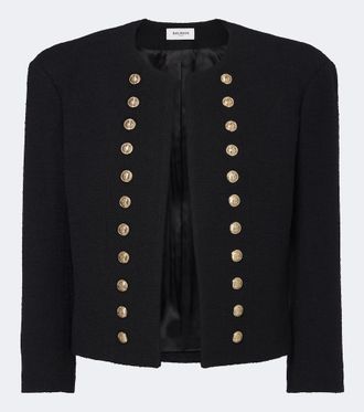 Balmain Wool-blend jacket