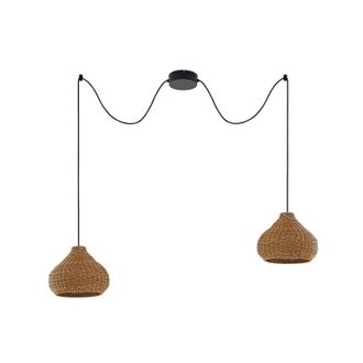 Lucande Lucande - L&aacute;mpara Para Exterior taniola En Marr&oacute;n De Madera