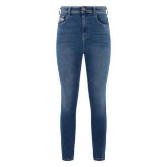Diesel Skinny Jeans, female, Blue, Size: W24 Dark blue skinny jeans, perfect fit