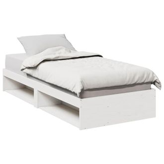 Berkfield Home Day Bed without Mattress White 90x190 cm Solid Wood Pine