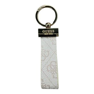 Guess Zamira 4G Logo Sleutelhanger - Dames - Sleutelhangers & Tashangers - Wit - ONE Size - Accessoires