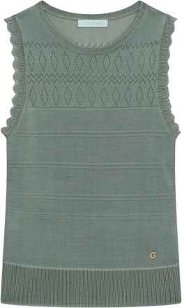 Guess Avery Tank Top - Dames - Tops zonder mouwen - Groen - L - Tops