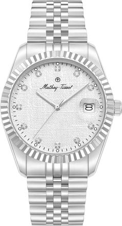 Mathey-Tissot Quartz White Dial Mens Watch H250953C-B