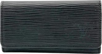 Louis Vuitton Pre-owned Epi Leather Keycase - Dames - Vintage Accessoires - Zwart - ONE Size - Vintage