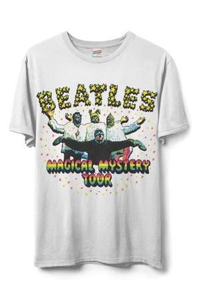 Junk Food Beatles Magical Mystery Tour Graphic T-Shirt in White at Nordstrom Rack, Size X-Small