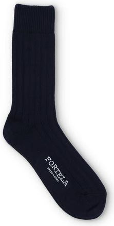 Fortela Hill Wide Rib Socks in Ecru at Nordstrom, Size One Size Eu