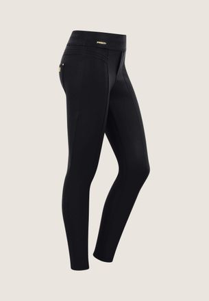Freddy Leggings FREDDY Leggings NOWY2MF412REC, Damen, Gr. XXL, EURO, schwarz, Obermaterial: 85% Polyester PES. 15% Elasthan EL., Hosen Leggings