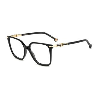Carolina Herrera Glasses, female, Black, Size: 53 MM 0382 Square Eyeglasses