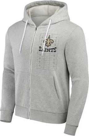 NFL Mens NFL x Darius Rucker Collection by Fanatics Heather Gray New Orleans Saints Domestic Full-Zip Hoodie at Nordstrom, Size Xx-Large