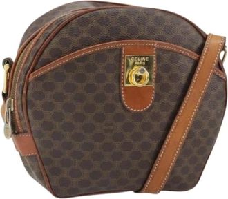 Celine Pre-owned Cross Body Bags, female, Brown, Size: ONE SIZE Pre-owned Vintage Cross Body Bag