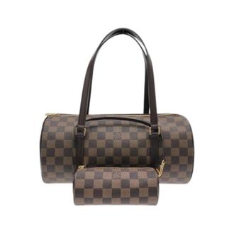 Louis Vuitton Pre-owned Coated Canvas Handbag - Dames - Pre-owned - Bruin - Maat: ONE Size