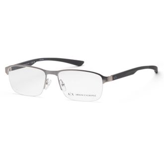 A|X Armani Exchange Mens 57 mm Silver Opticals