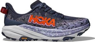 Hoka One One Womens Speedgoat 6 Trail Running Shoes In Nautical Dusk/sea Ice
