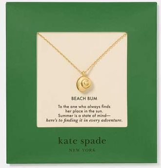 Kate Spade New York Gifting Beach Bum Pendant