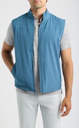 Johnnie-O Big Sur Performance Vest in Bayou at Nordstrom, Size Xx-Large