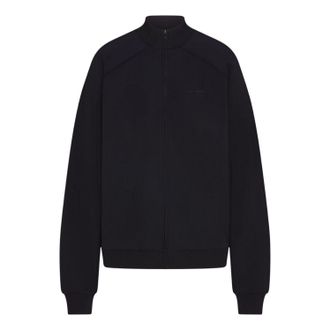 Nike (WMNS) Nike x SKIMS Matte Tricot Oversized Full-Zip Track Jacket Obsidian TPZUP4885-OBD