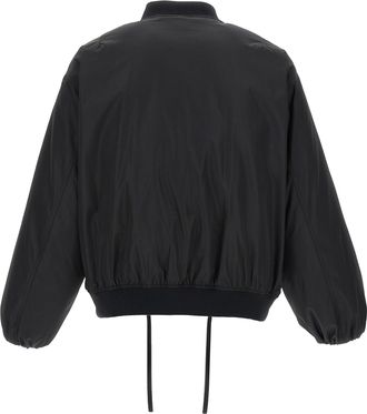 Jil Sander Mens Black Polyester Bomber Clothing