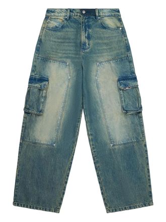 Rta Ryan wide-leg jeans - men - Cotton - 32 - Blue