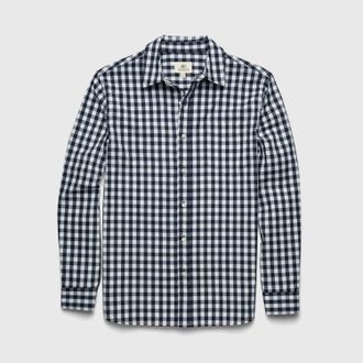 Surfside Supply Mens Brian Check Shirt In Blue