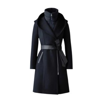 Mackage Shia Jas - Dames - Mantels - Zwart - Maat: L Zijde