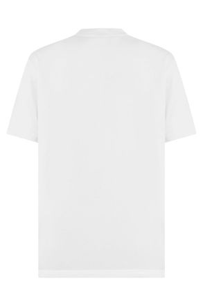 Gucci Mens Cotton T-Shirt White-Multicolour T-Shirts White/multicolour And Polos