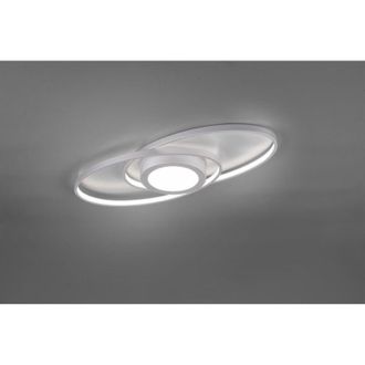 Reality Reality Leuchten - Galaxy Plaf&oacute;n Doble Espiral Titanio Led 27w Regulable Trio Iluminaci&oacute;n
