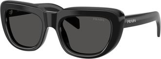 Prada PR D07S Zonnebrillen - unisex - Zonnebrillen - Zwart - 53 MM - Accessoires