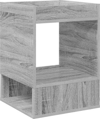 vidaXL Vidaxl Mesa Lateral Moderna - Mesa Auxiliar Gris Sonoma 40 X 40 X 56 Cm Madera De Ingenier&iacute;a