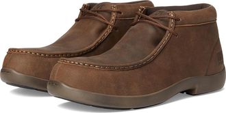 Frye The Safety-Crafted Utility Moc Mens Work Boots Brown : 11.5 M, Leather