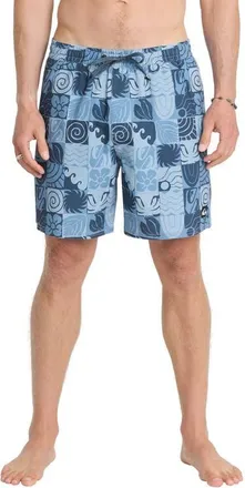 Quiksilver Mix Volley 17 Swim Trunks in Navy at Nordstrom, Size Xx-Large