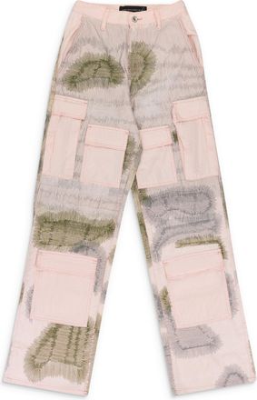 Who Decides War by Ev Bravado PINK DARNING POCKET PANTS