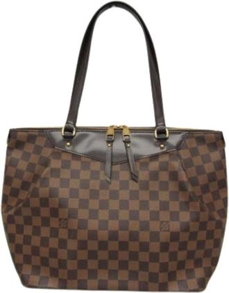 Louis Vuitton Pre-owned Tote Bags, female, Brown, Size: ONE SIZE Pre-owned Westminster GM Tote Bag