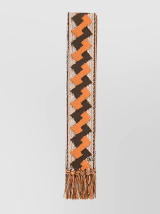 Valentino Garavani jacquard scarf