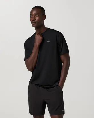 Vuori Clothing Short Sleeve Viewpoint Performance T-Shirt 2.0 | Black | Medium
