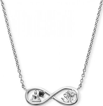 Engelsrufer Womens ERN-YIYAINFINITY-ZI Ladies Infinity Necklace Silver Sterling - One Size