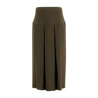 Zeus + Dione Dames, Rokken, Groen, Maat: S Poliester