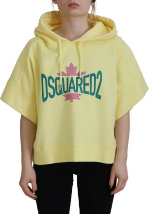 Dsquared2 Dsquared² Logo Print Cotton Hoodie Sweatshirt Womens Sweater (Pre-Owned)