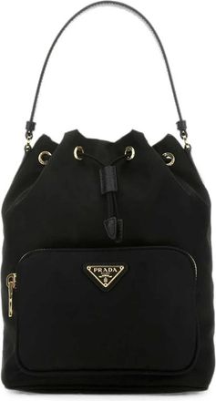 Prada Duet Re-Nylon Bucket Bag