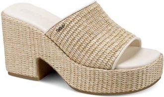 DKNY Maxenor Platform Sandal in Natural at Nordstrom, Size 8.5