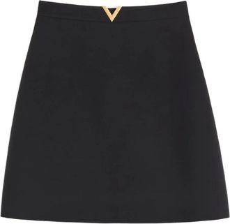 Valentino Garavani gonna svasata - Nero