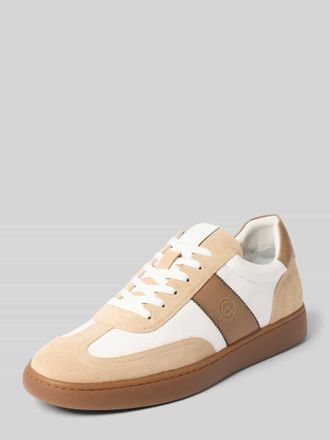 Carl Gross Carl Gross Sneaker aus echtem Leder mit Logo-Detail Modell Urs in Beige, Gr&ouml;&szlig;e 41