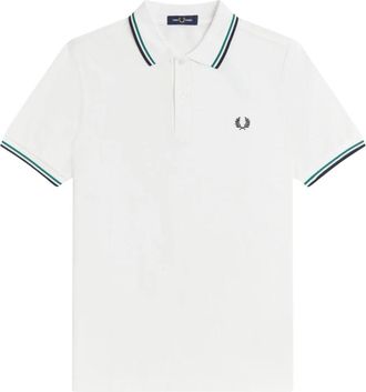 Fred Perry M3600 Polo - Heren - Polos - Wit - L - Katoen - Tops