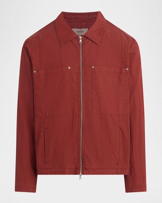 Hudson Mens Cotton-Blend Work Jacket
