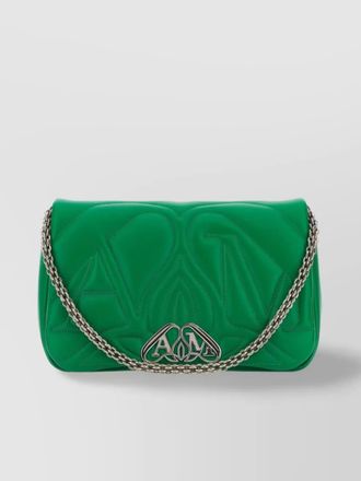 Alexander McQueen the seal leather shoulder bag