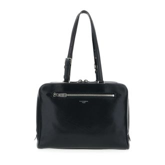 Dolce & Gabbana Ellis Calfskin Briefcase - Heren - Laptoptassen - Zwart - ONE Size - Katoen - Tassen