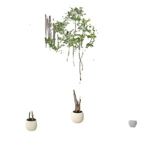 OEM Planta Artificial De Suelo, Dise&ntilde;o Realista, Forma Personalizable, Verde, 150 Cm